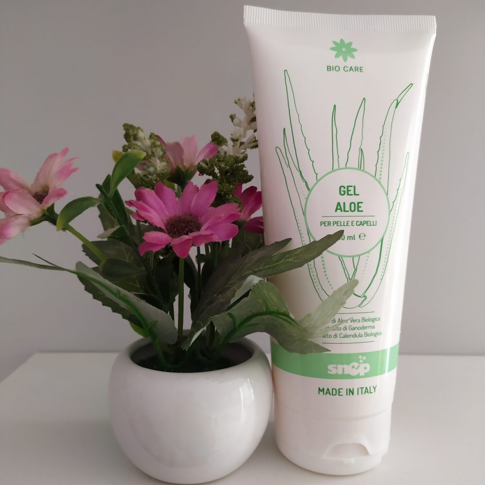 Gel Aloe Snep - Gel di aloe vera biologica totalmente naturale