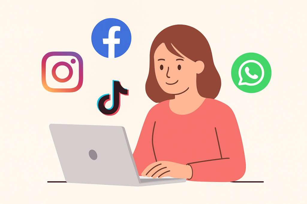 lavorare online con i social nel network marketing